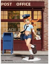 Pop Mart Peach Riot Rush Hour Series: GIGI- Mail Delivery Figure Blind Box
