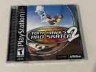 Tony Hawk Pro Skater 2 Game Sony Playstation 1 PS1 Authentic Complete in Box