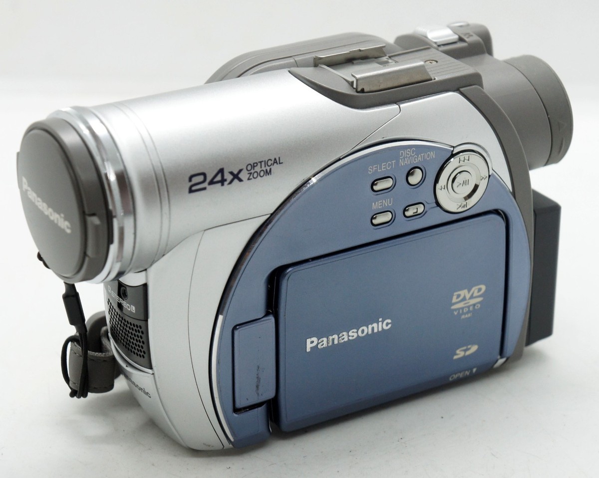 PANASONIC VDR-M53PP CAMCORDER DVR DVD Camcorder Camera 24x Zoom | eBay