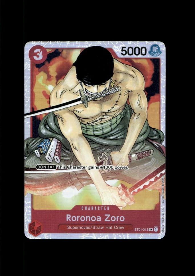Roronoa Zoro ST01-013 Starter Deck 1: Straw Hat Crew for sale | eBay