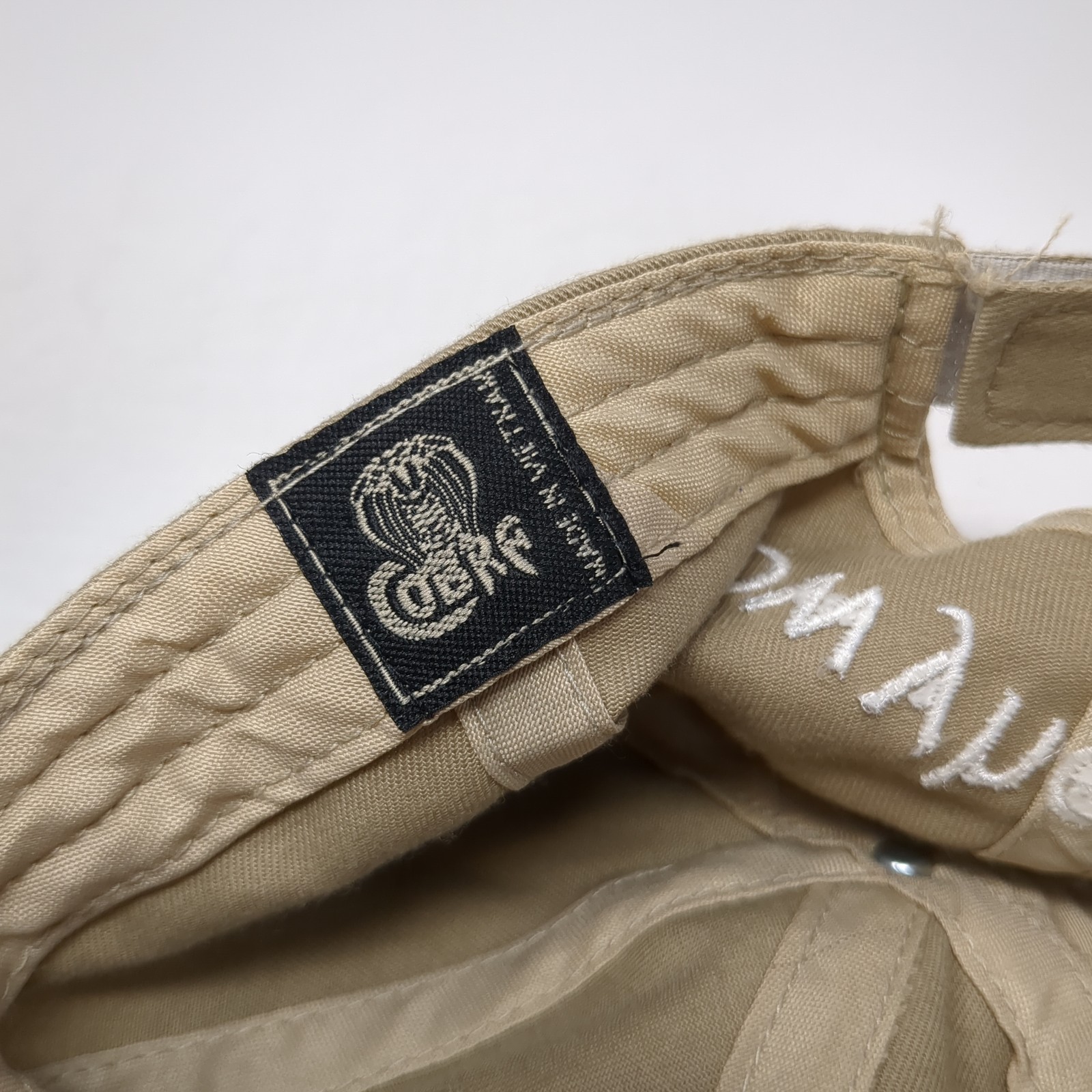 Owyhee River Strapback Baseball Hat Solid Brown O… - image 9