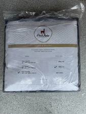 Duvet Comforter 100% Peruvian Alpaca Wool Fill - King/ Cal King