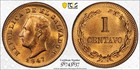 El Salvador 1 Centavo 1947 PCGS MS 64 RD