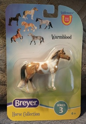 Breyer 2026 Stablemate Warmblood Mare Pretty Buckskin Pinto New on Card