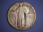 1927-S STANDING LIBERTY QUARTER__RARE SILVER COIN__KEY DATE__GOOD EXAMPLE
