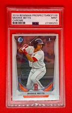 2014 Bowman - Prospects Chrome Mookie Betts #BCP109 (RC)