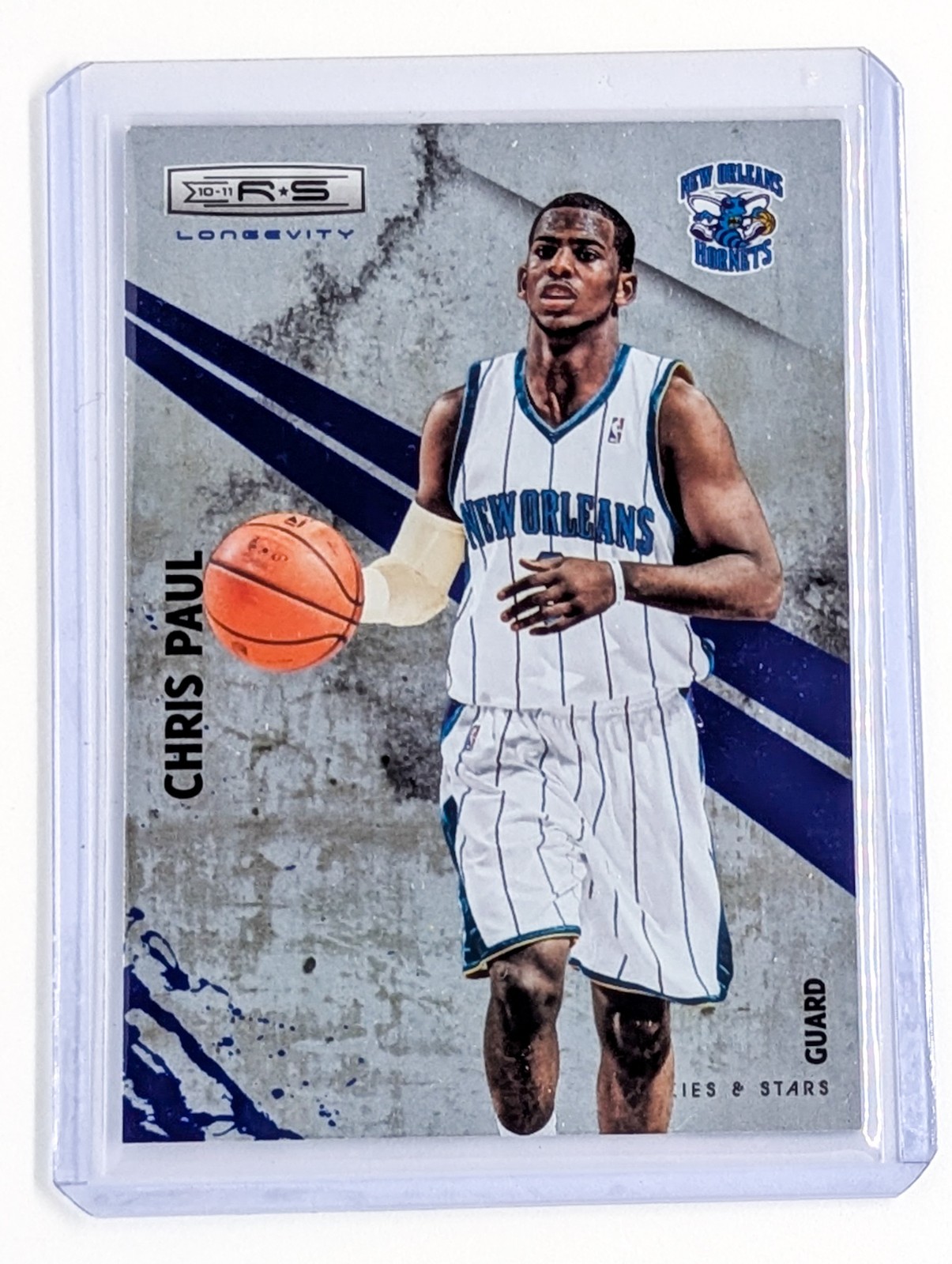 2010-11 Rookies and Stars Longevity Sapphire #61 Chris Paul /25 Hornets