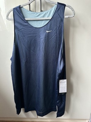 Nike Wende Basketball Trikot in Blau, XL - Neu mit Etikett