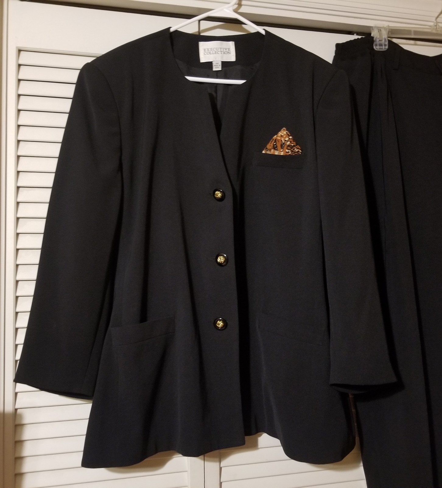 Executive Collection 2-Piece Plus Size 24W Jacket… - image 2