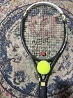 Wilson Hyper Hammer Black/White Tennis Racquet Racket.              Perfect cond — photo 4