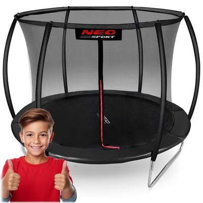 Neo-Sport 10ft/312cm profiliertes Gartentrampolin mit Innennetz