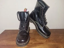 Dr. Martens 8 Hole Boots Pride LGBTQ Size 6us Womens Rare