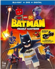 LEGO DC: Batman: Family Matters [New Blu-ray] With DVD, Figure, Gift With Purc