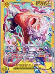 Monkey D. Luffy EB04-061 SEC Adventure on Kami's Island One Piece TCG