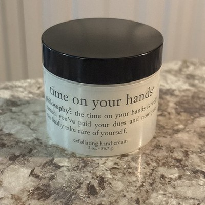 Philosophy Time On Your Hands 2 oz Jar Exfoliating Hand Cream Sealed Vintage