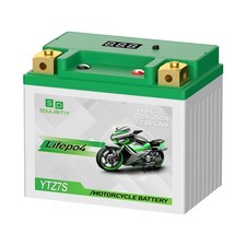 YTZ7S YTX5L-BS Lithium Motorcycle Battery LiFePO4 12V 4Ah 280-350CCA High Per...