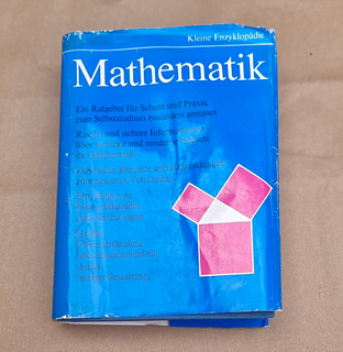 Kleine Enzyklopädie Mathematik Nachschlagewerk Buch Gellert u.a. 1979