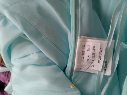 Gorgeous Mint Prom Dress From Mori Lee By Madeline Gardner Size. 14 - Picture 6 of 6