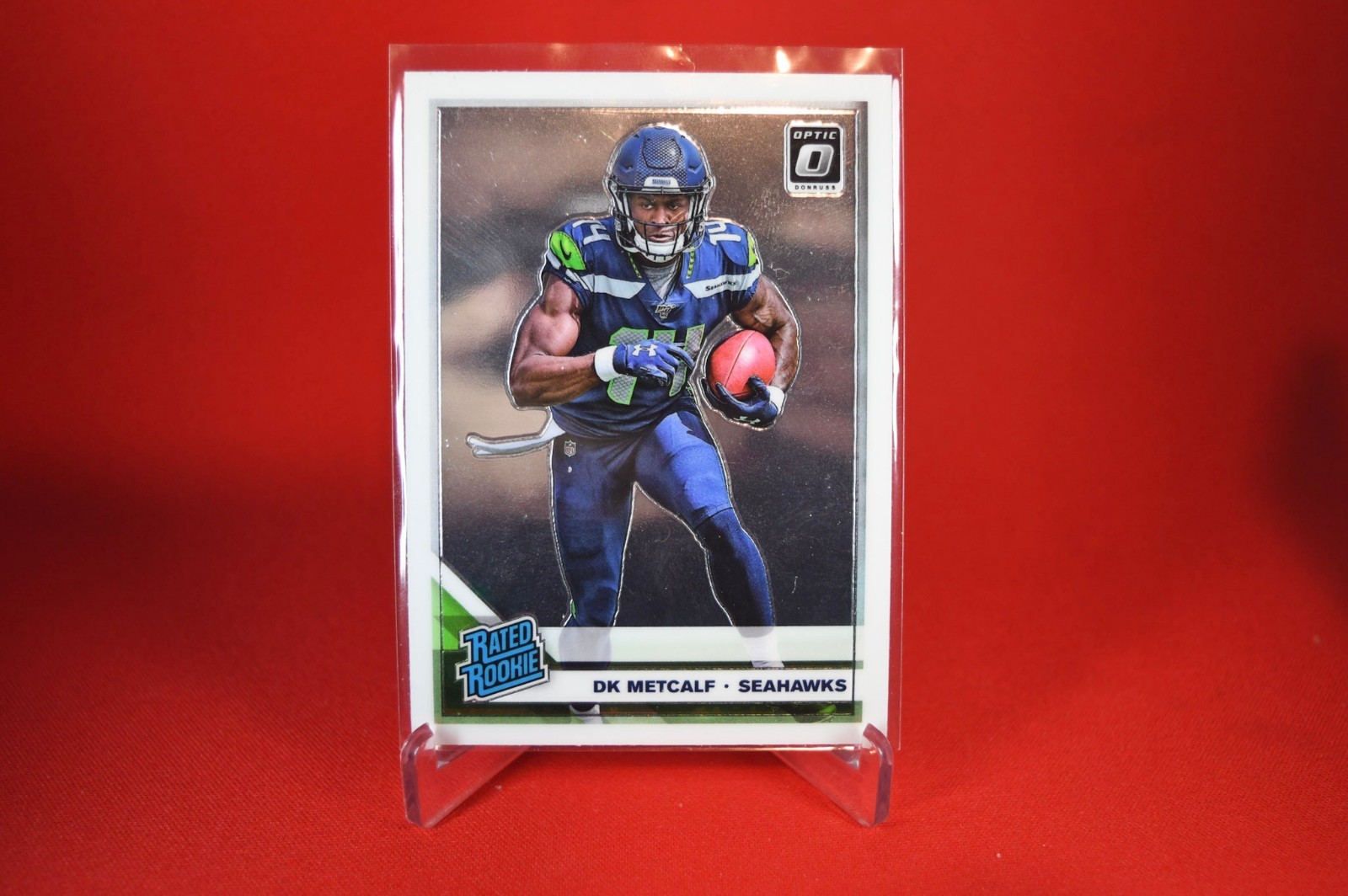 DK Metcalf - 2019 - Seahawks - Donruss Optic - (Card#163) - Rated Rookie