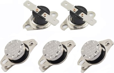 5-Pack KSD301 150 Degrees Centigrade 150 degrees centigrade, Silver 