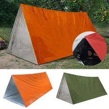 Emergency Shelter Tent Survival Shelter Waterproof For Hiking Camping Outdoor 