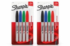 2 Pack Sharpie Permanent Markers Fine Point Assorted Colors