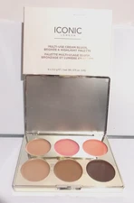 ICONIC LONDON Multi-Use Cream Blush, Bronze & Highlight Palette*SLIGHLTY DAMAGED