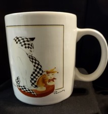 Cat ,With Jester, Mug