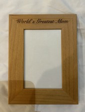 4x6 picture frame, Worlds Greatest Mom