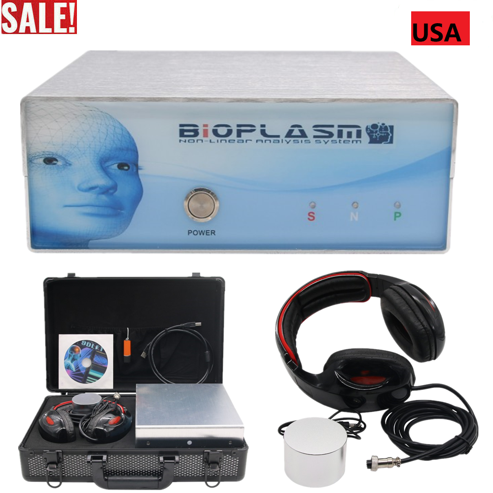 9D NLS Bioplasm Quantum Magnetic Resonance Analyzer Machine