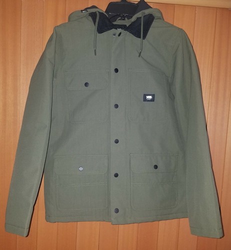 Vans Drill Chore Coat MTE Jacket Grape Leaf Green Black Men's Size XS New - Picture 6 of 12
