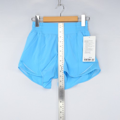 Lululemon Womens Shorts Hotty Hot High Rise Lined 4" Kayak Blue KYBL Size NWT - Bild 12 von 27