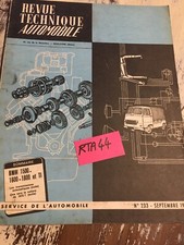 Revue technique BMW 1600