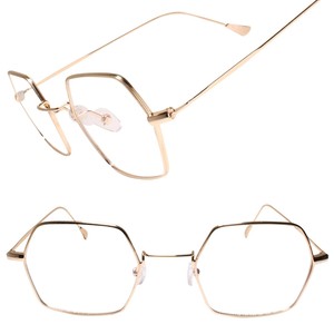 hexagon glasses frames