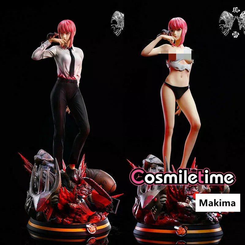 Fenglei Studio Anime Chainsaw Man Makima Resin GK Statue Painted Figure  Statue