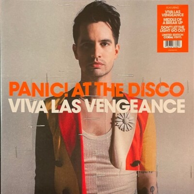 PANIC AT THE DISCO- Viva Las Vengeance (CORAL RED Vinyl LP) 2022 DCD2 NEW/SEALED