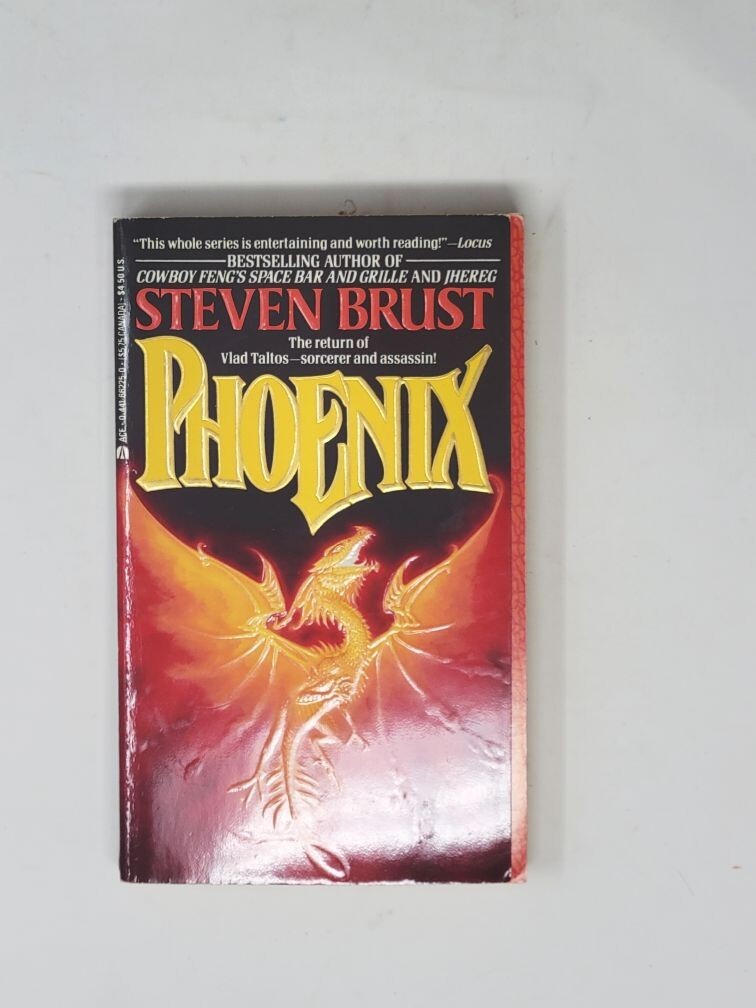 STEVEN BRUST SIGNED 1ST - Phoenix, Vlad Taltos #5 | eBay
