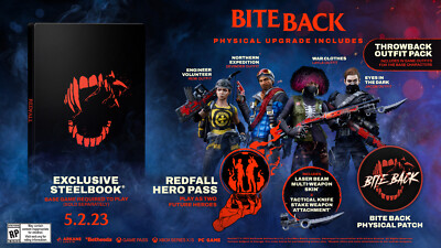 Redfall: Bite Back Upgrade *PHYSICAL STEELBOOK EDITION* (XBOX Series X|S) New