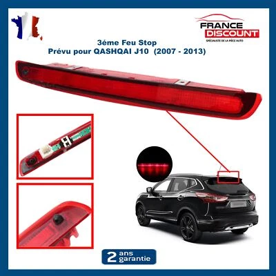 3Eme Feu Stop Arrière Supplémentaire Compatible Nissan Qashqai +2 J10 26590Jd000 - Photo 1/4
