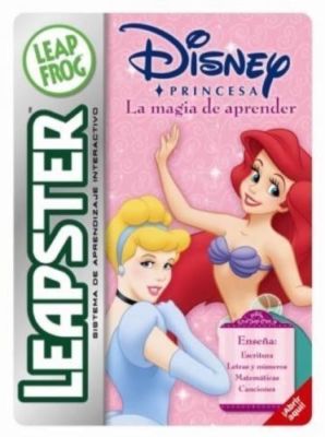 NEW Spanish LEAPFROG LEAPSTER GAME DISNEY PRINCESS LA MAGIA DE APRENDER  
