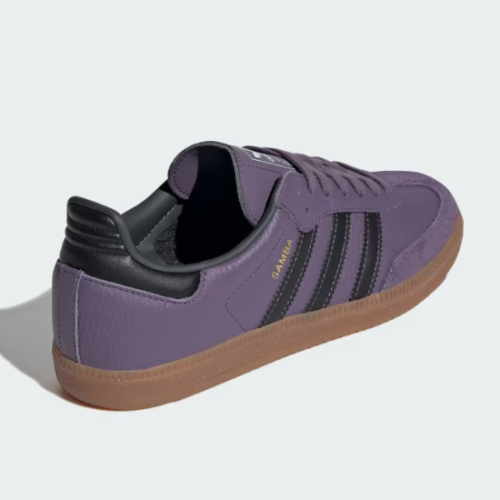 Adidas Women's Samba OG Casual Shoes Sneakers Shadow Violet
