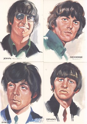 THE BIG OF THE SONG 36 POSTCARDS SINGERS BEATLES CELENTANO DALIDA MINA DALL