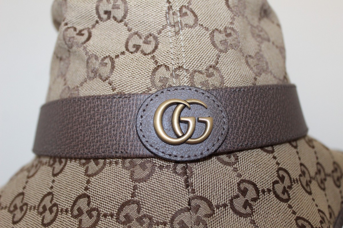 NWT GUCCI GG Marmont Supreme Monogram Bucket Hat M 58 cm | eBay