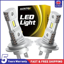 CANBUS H7 LED Headlight Super Bright Bulbs Kit White 50000LM High/Low Beam 6500K