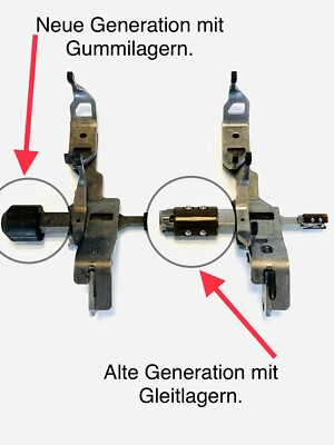 DSG 7-Gang Schaltgabel der neuen Generation mit Gummilager für DQ200 VW Audi