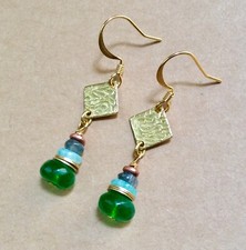  118 Natural Gemstone Handcrafted Sundance Charm Earrings