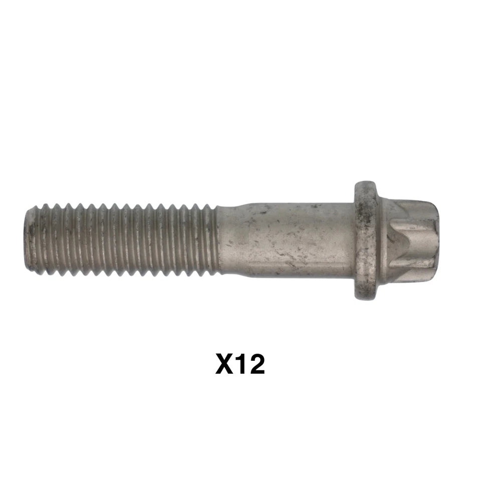 12x E90 E91 E92 E93 REAR AXLE INNER OUTPUT DRIVESHAFT BOLT KIT NEW GENUINE BMW - Image 3 of 4