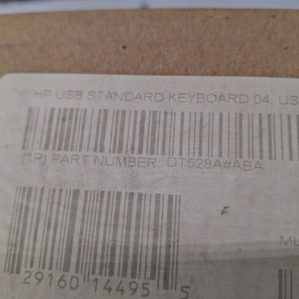 HP USB Keyboard In Original Packaging DT528A#ABA Lot of 6 - Image 4 of 4