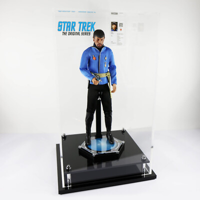 EXO-6 Star Trek Spock 1:6 Figurine In Acrylic Display Case *Figurine Included