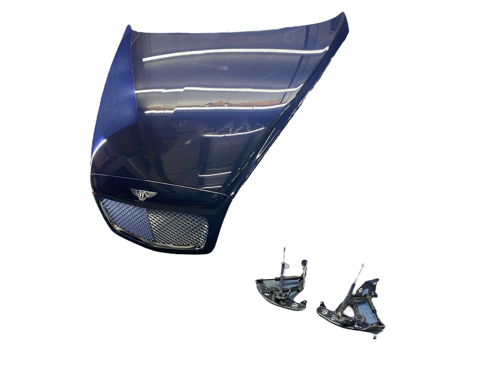 2006-2012 BENTLEY CONTINENTAL FRONT HOOD BONNET W/ GRILLE DARK SAPPHIRE *NOTE*